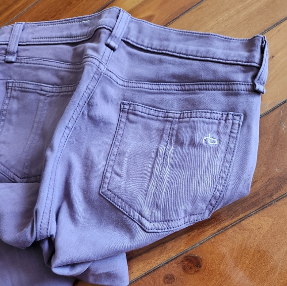 Rag & Bone Purple Ombre Jean Jeggings - Picture 2 of 3